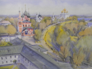 Выставка Храмы Ярославии и лики Богоматери