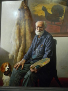 Картины Олега Отрошко и его учеников на выставке в Ярославле