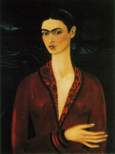Фрида Кало Автопортрет в бархатном платье